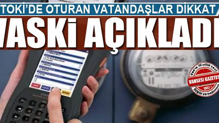 VASKİ'den abonelik çalışması