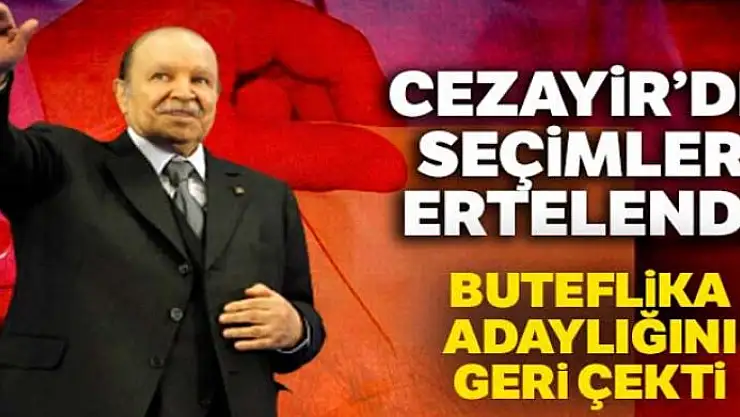 Cezayir'de seçimler ertelendi