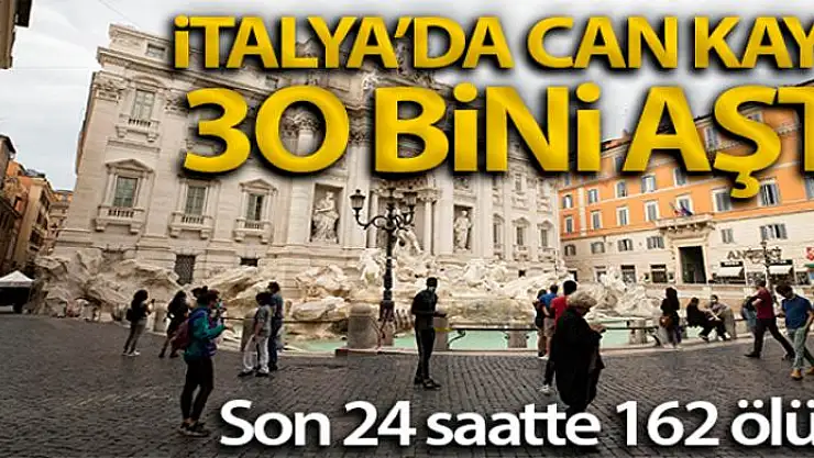 İtalya'da son 24 saatte korona virüsten 162 ölüm