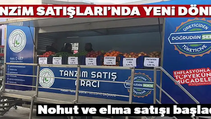 Tanzim Çadırlarında yeni dönem