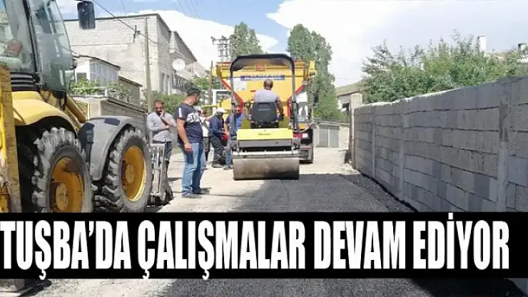 Tuşba'da asfalt, yama ve onarım çalışmaları aralıksız devam ediyor