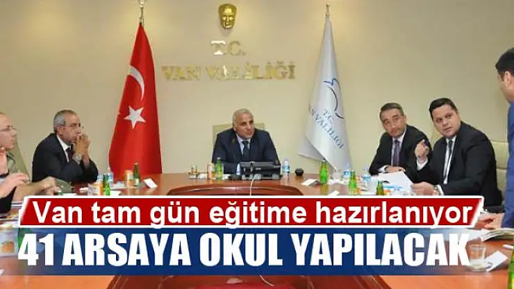 41 ARSAYA OKUL YAPILACAK