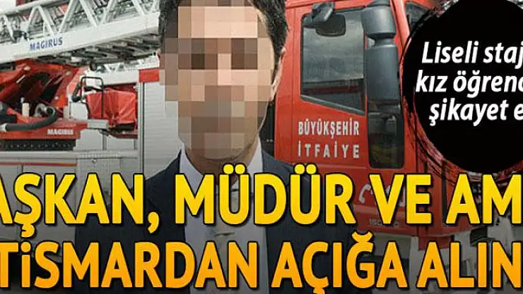 Başkan, müdür ve amir istismardan açıkta