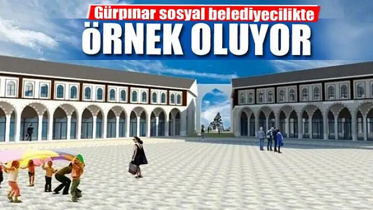 Gürpınar sosyal belediyecilikte örnek oluyor