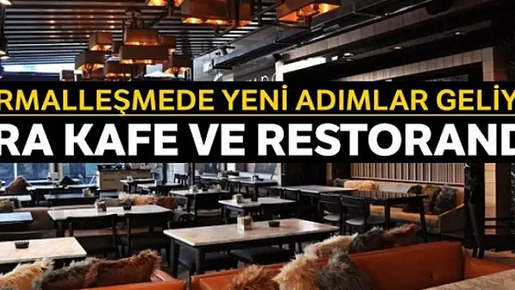 Restoran ve kafelere yeşil ışık