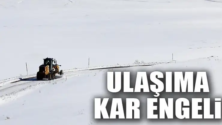 Van'da 48 yerleşim yeri ulaşıma kapandı