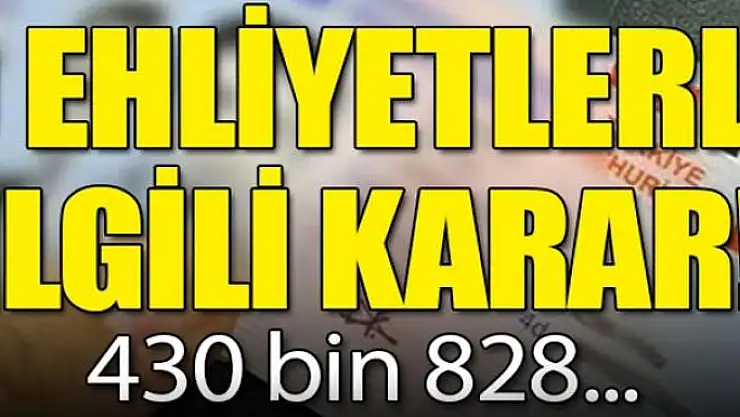 9 yılda 430 bin 828 ehliyet iptal edildi