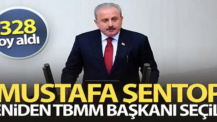Mustafa Şentop yeniden TBMM Başkanı seçildi