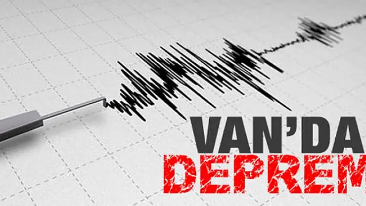 Van'da korkutan deprem 