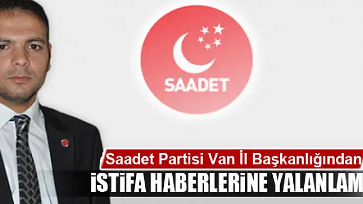 SP'den istifa haberlerine yalanlama