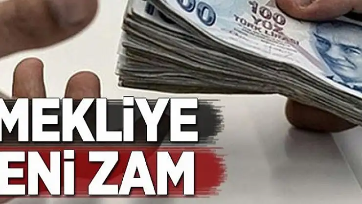 Emekliye yeni zam 
