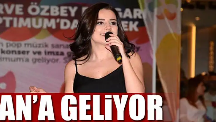 Ünlü sanatçı Van'a geliyor