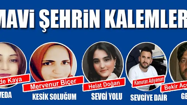 MAVİ ŞEHRİN KALEMLERİ