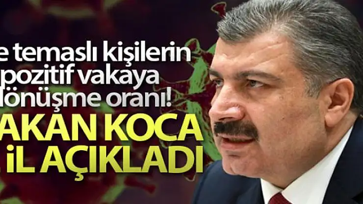 Sağlık Bakanı Koca'dan vaka artışı açıklaması