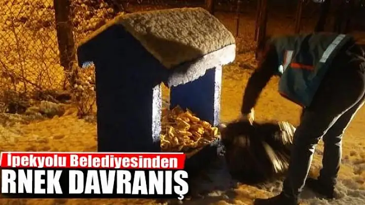 İpekyolu Belediyesinden örnek davranış