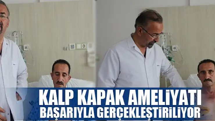 Lokman Hekim'de göğüs kemiği kesilmeden kalp kapak ameliyatı başarıyla gerçekleştiriliyor