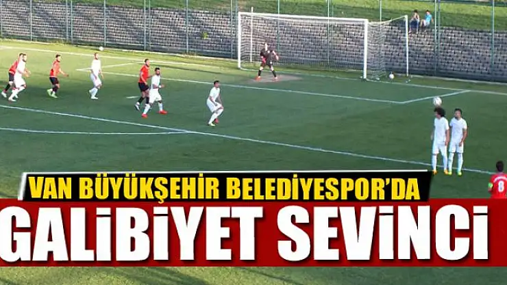 BÜYÜKŞEHİR'DE GALİBİYET SEVİNCİ