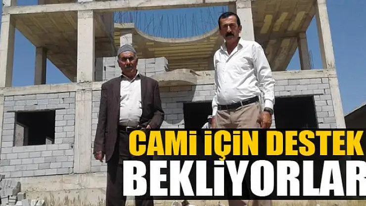 Başkale halkı cami için destek bekliyor