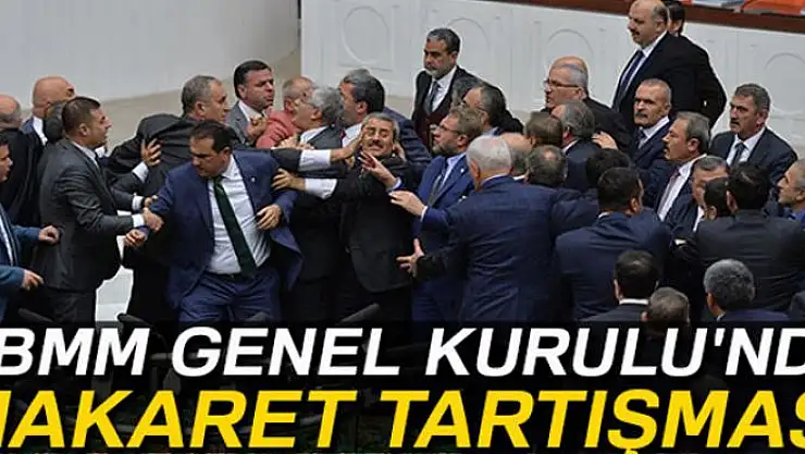 TBMM Genel Kurulu'nda hakaret tartışması