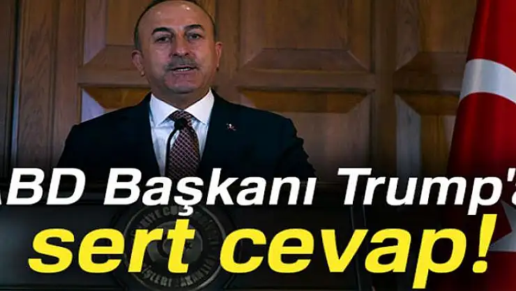 Dışişleri Bakanı Mevlüt Çavuşoğlu:'ABD gerçek dostun kim olduğunu göremiyor'