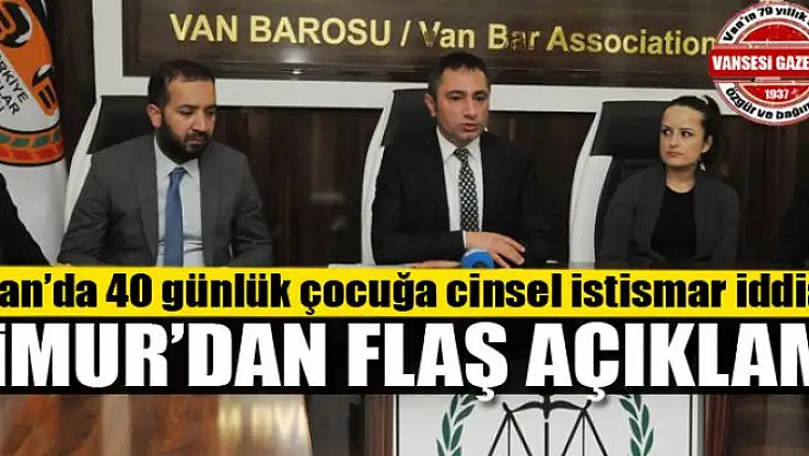 Timur'dan flaş açıklama!