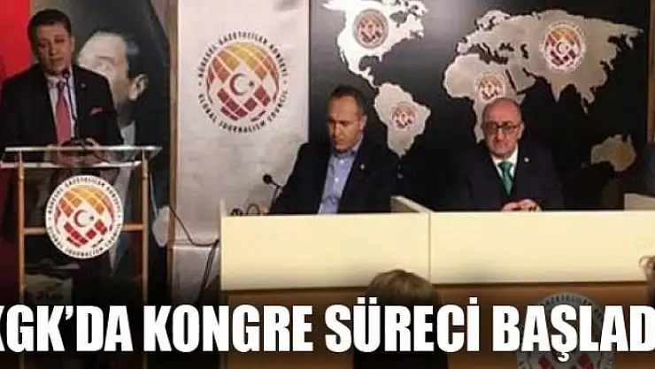 KGK'da kongre süreci başladı