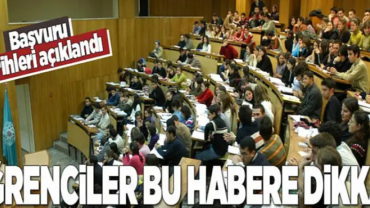 Başvurular başlıyor