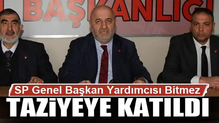 SP Genel Başkan Yardımcısı Bitmez, çığ faciasında ölen ilçe başkanının taziyesine katıldı