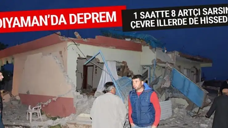 Adıyaman'da korkutan deprem!