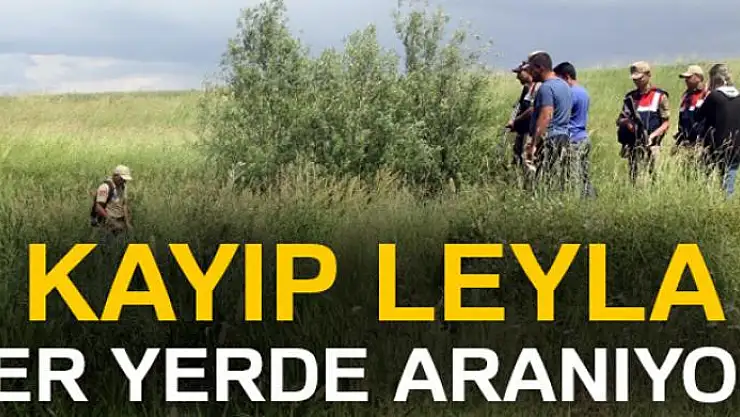 Kayıp Leyla sazlık ve bataklıkta arandı