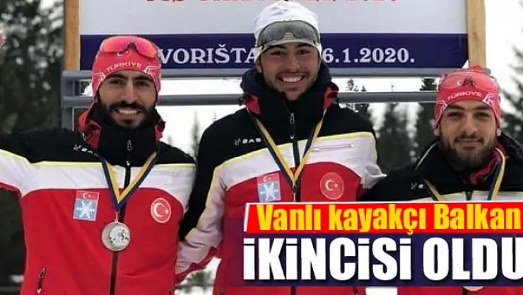 Vanlı kayakçı Madalyaya doymuyor