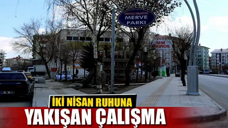 İki nisan ruhuna yakışan çalışma