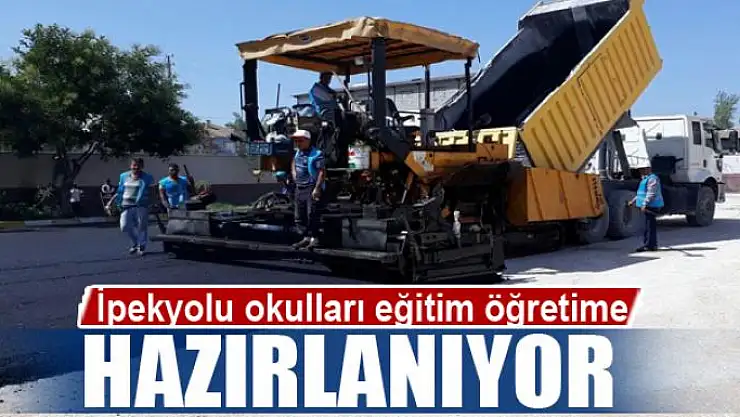 İpekyolu okulları eğitim öğretime hazırlanıyor