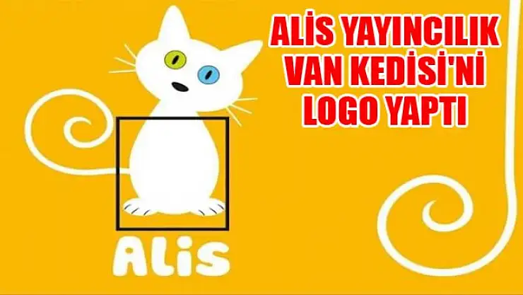 ALİS YAYINCILIK VAN KEDİSİ'Nİ LOGO YAPTI