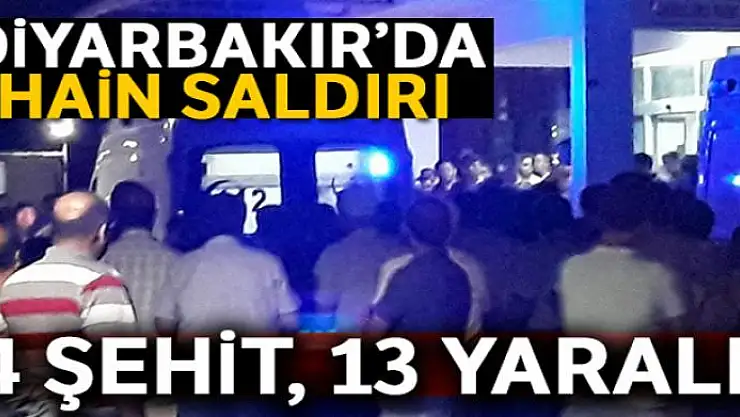 Diyarbakır'ın Kulp ilçesinde patlama: 4 şehit, 13 yaralı