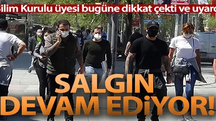Sağlık Bakanlığı Bilim Kurulu Üyesi Prof. Dr. Tevfik Özlü: 'Salgın bitmedi devam ediyor'