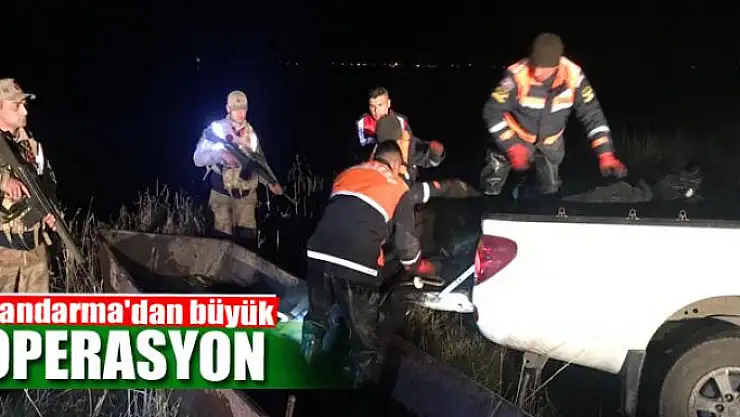 Jandarma'dan büyük operasyon