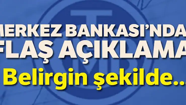 TCMB: 'Döviz kuru oynaklıkları azaldı, faizler belirgin olarak geriledi'