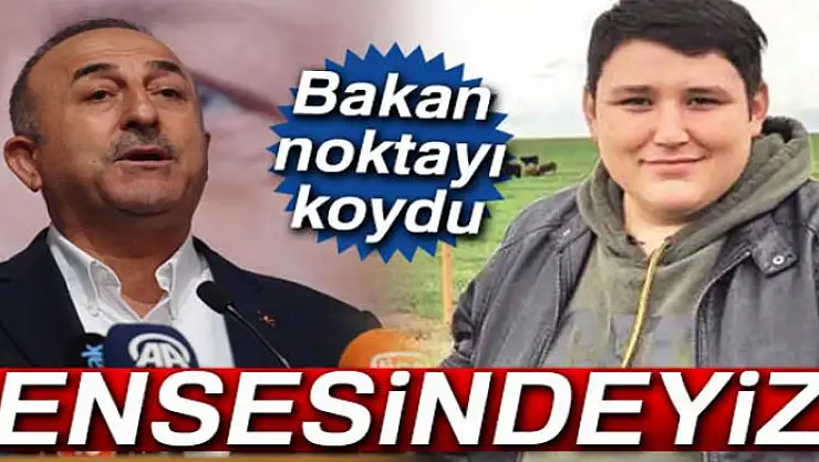 Bakan Çavuşoğlu: 'Yurtdışına kaçanların ensesindeyiz'