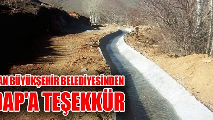 Van Büyükşehir Belediyesinden DAP'a teşekkür