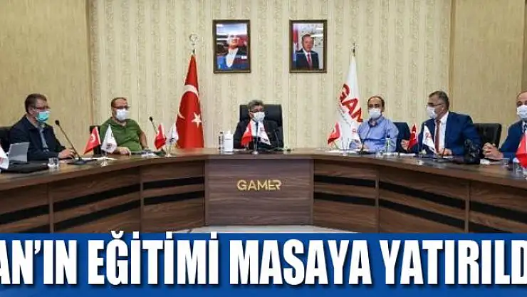 Van'ın eğitimi masaya yatırıldı