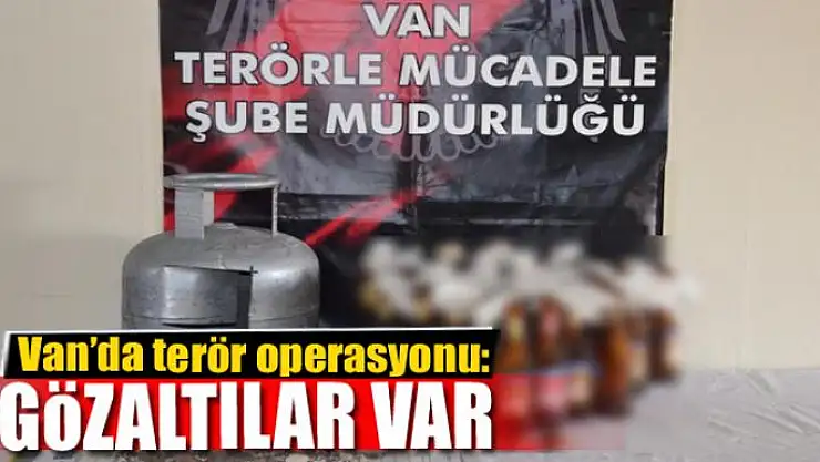 Van'da terör operasyonu: 8 gözaltı