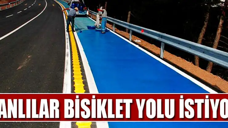 VANLILAR BİSİKLET YOLU İSTİYOR