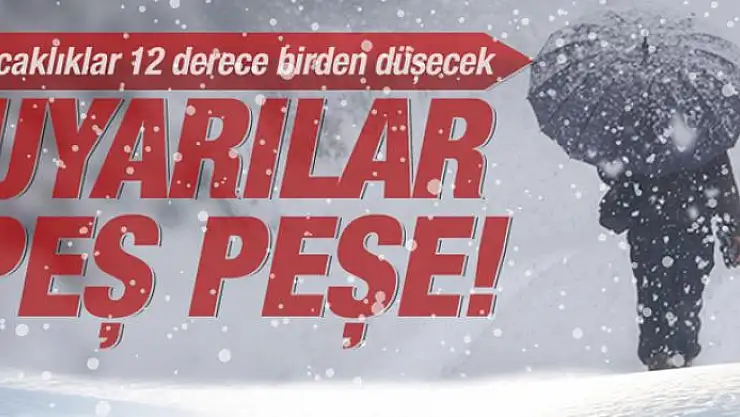 Meteoroloji uyardı