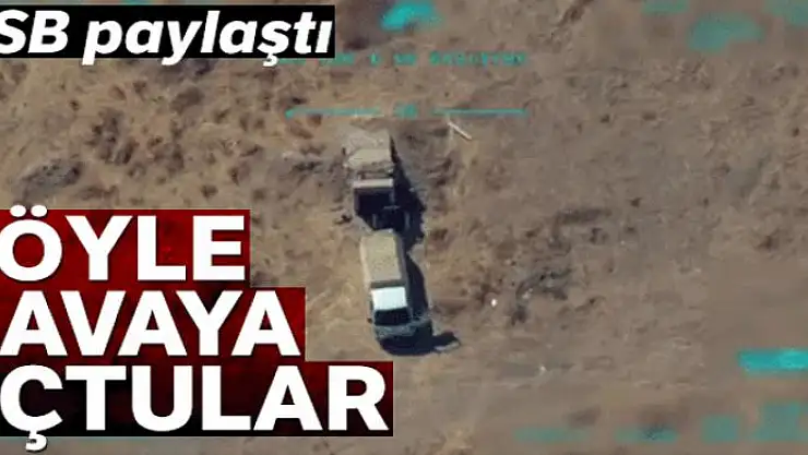 MSB duyurdu! Böyle havaya uçtular