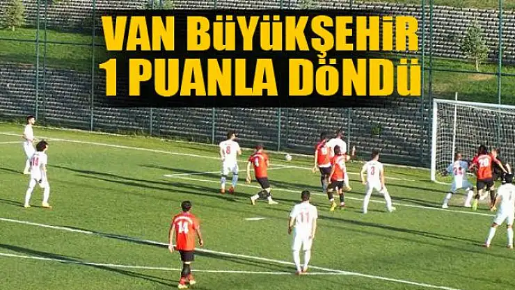 BÜYÜKŞEHİR 1 PUANLA DÖNDÜ