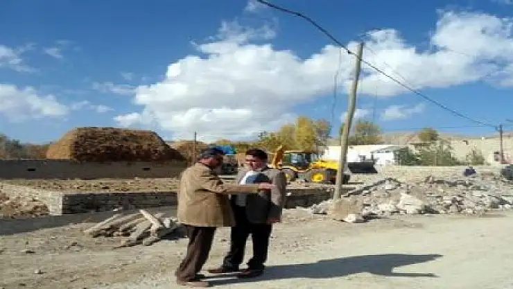 KAYMAKAM VE BAŞKAN ÇALIŞMALARI İNCELEDİ