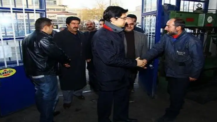 KAYMAKAM BARAN'DAN ESNAF ZİYARETİ