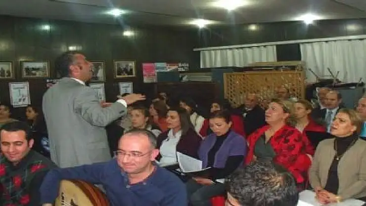 MUSİKİ DERNEĞİ KONSERE HAZIRLANIYOR