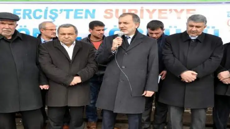 SURİYE İÇİN YARDIM SEFERBERLİĞİ